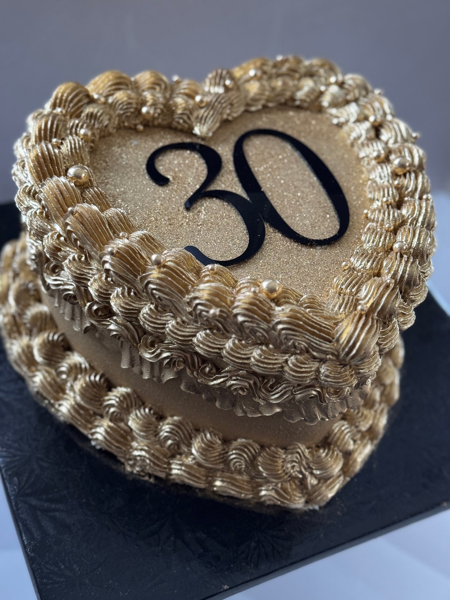 Vintage Heart Cake