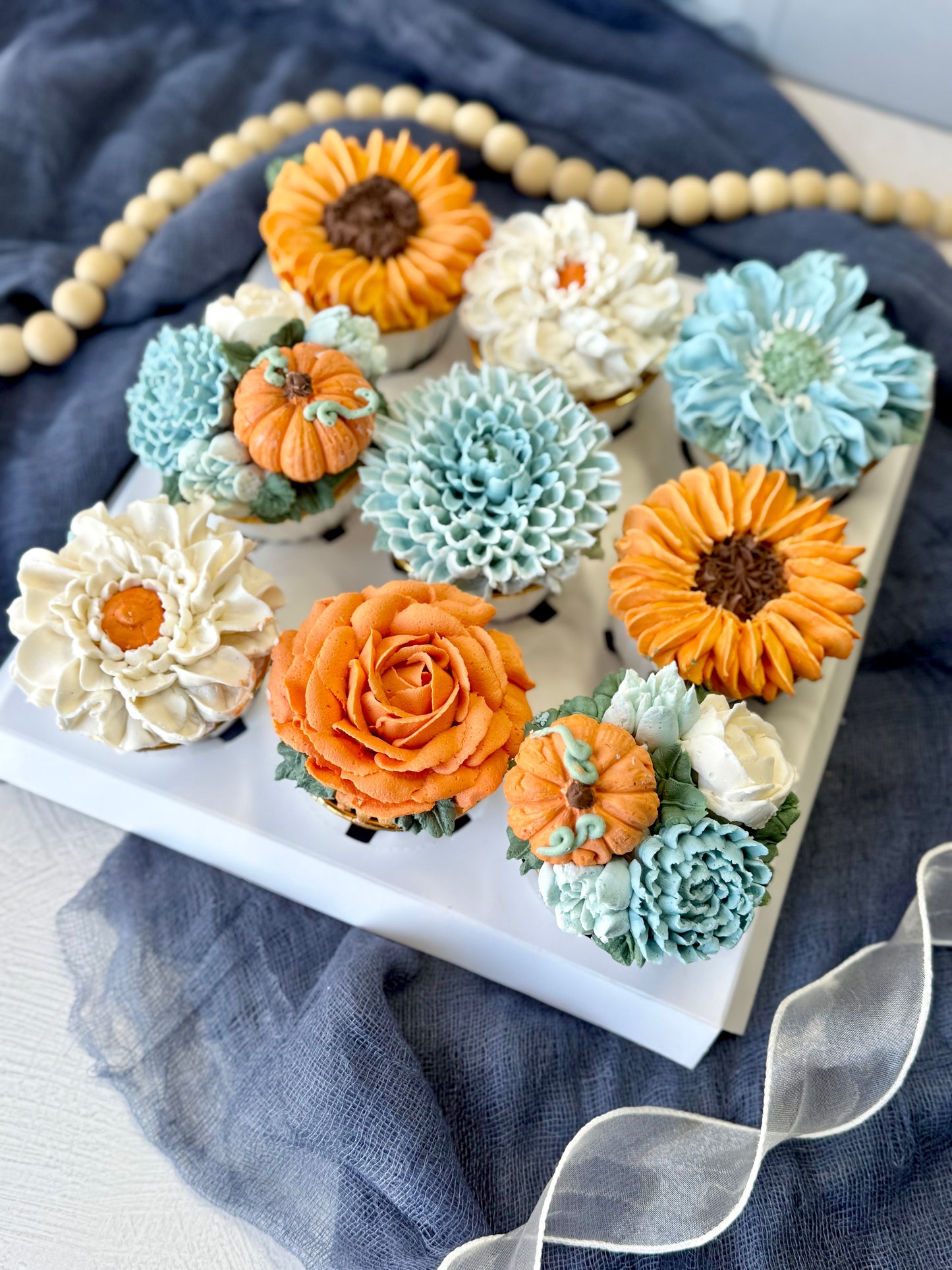 Floral Cupcakes