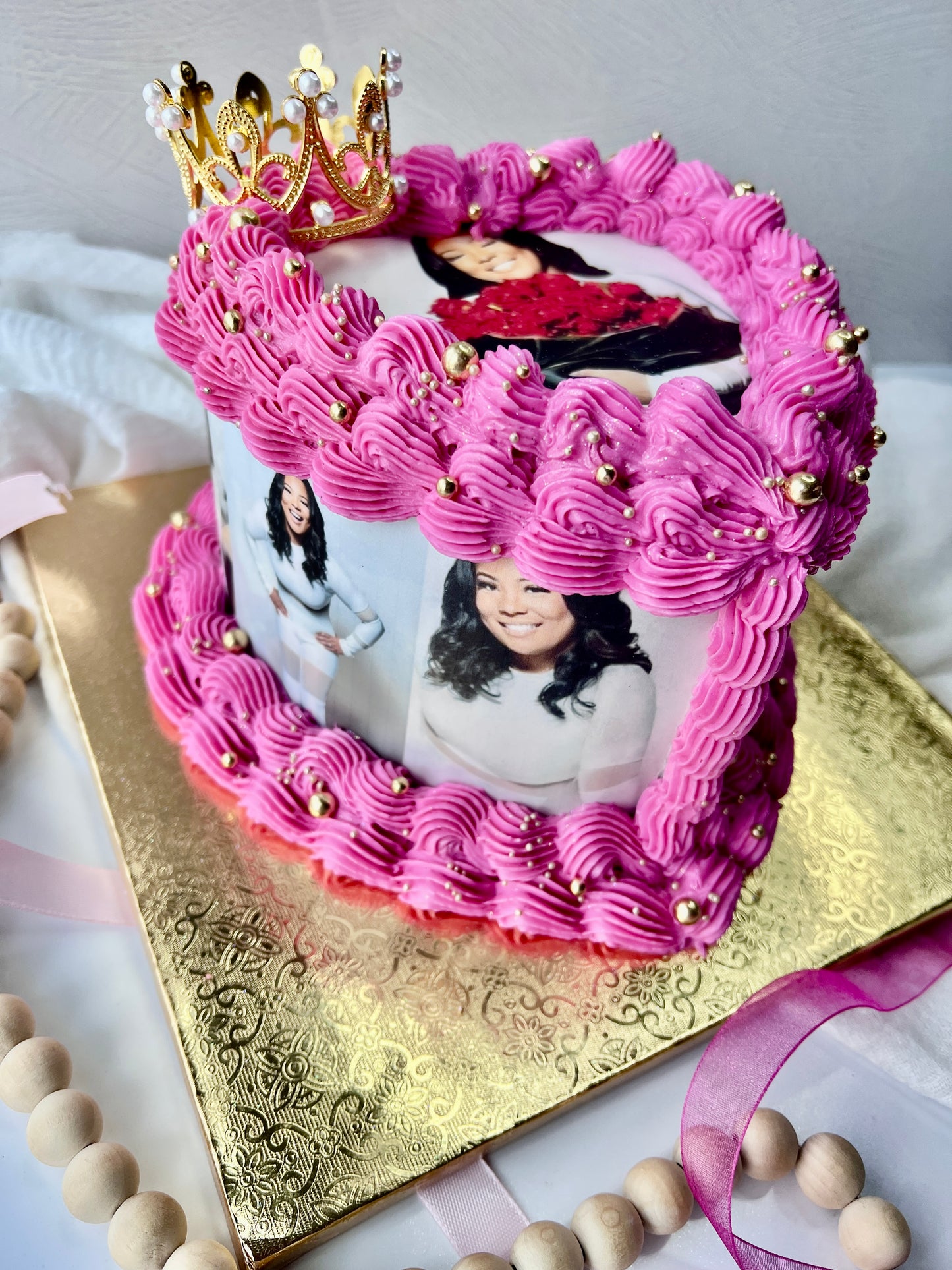 Photo Celebration Cake
