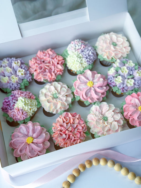 Floral Cupcakes