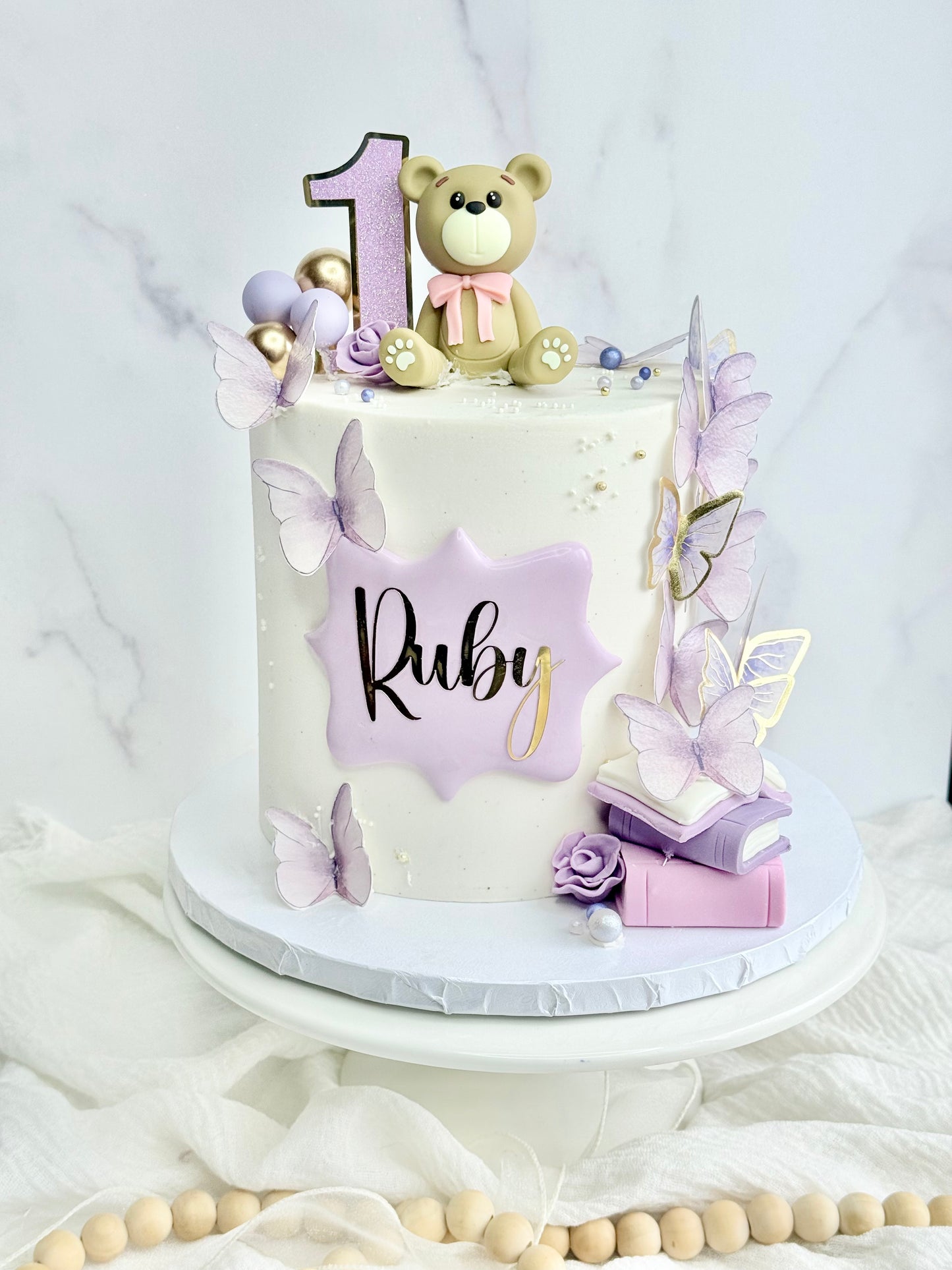 Teddy Bear Storybook Cake