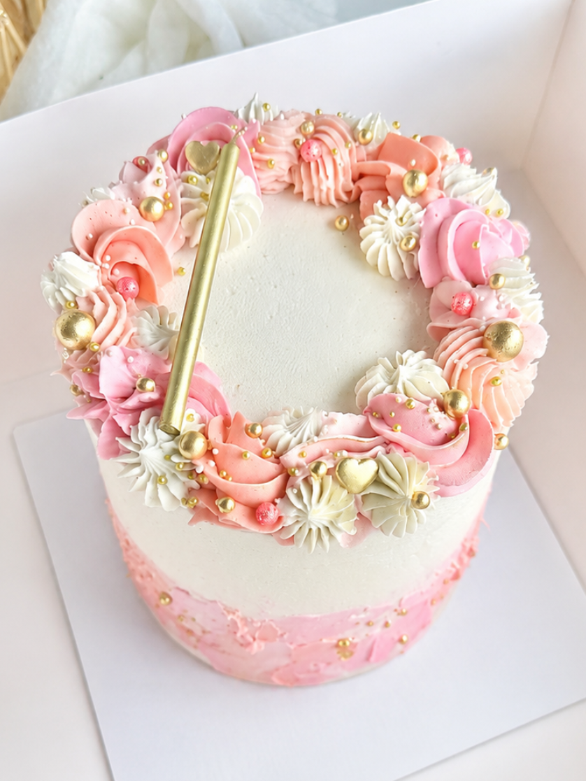 Luxe Buttercream Celebration Cake