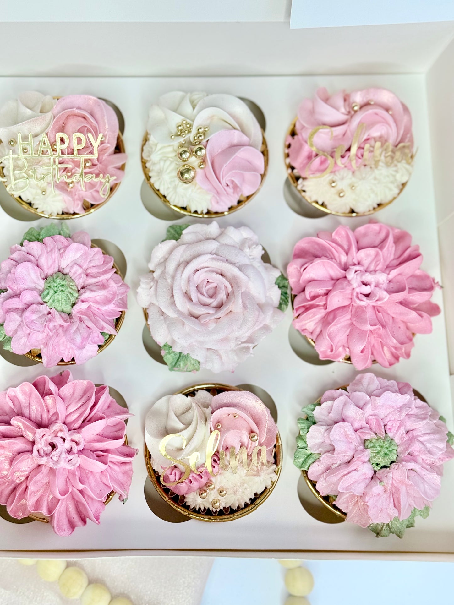 Floral Cupcakes