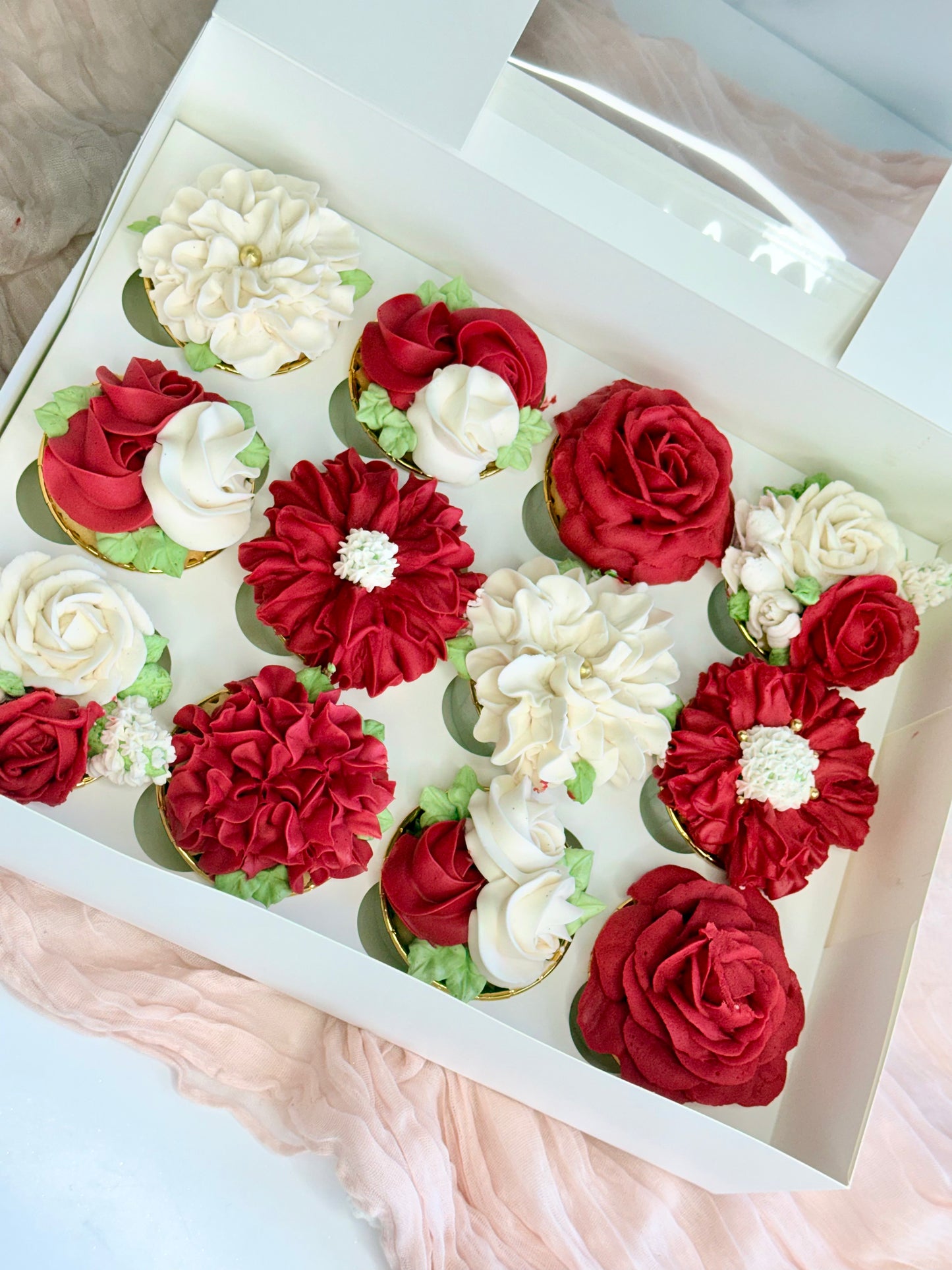 Floral Cupcakes